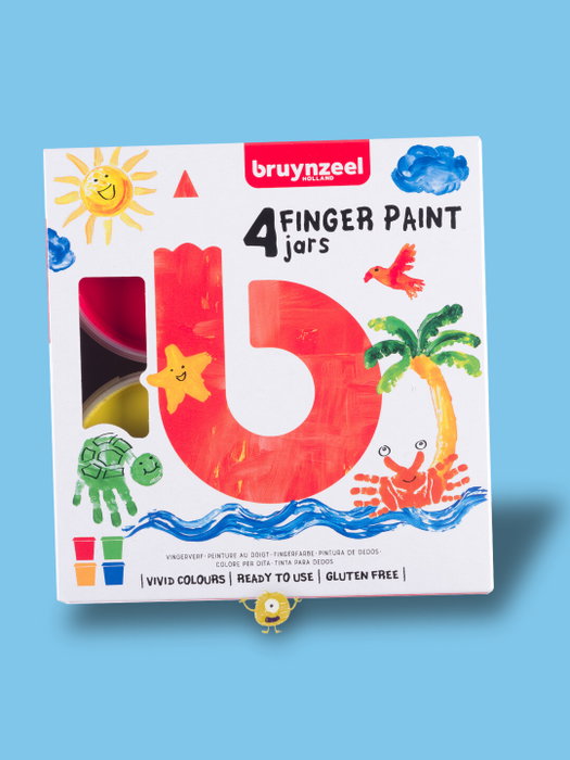 Bruynzeel Kit de peinture au doigt 4 x 85 ml